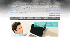 Desktop Screenshot of innovativemarketingartistry.com